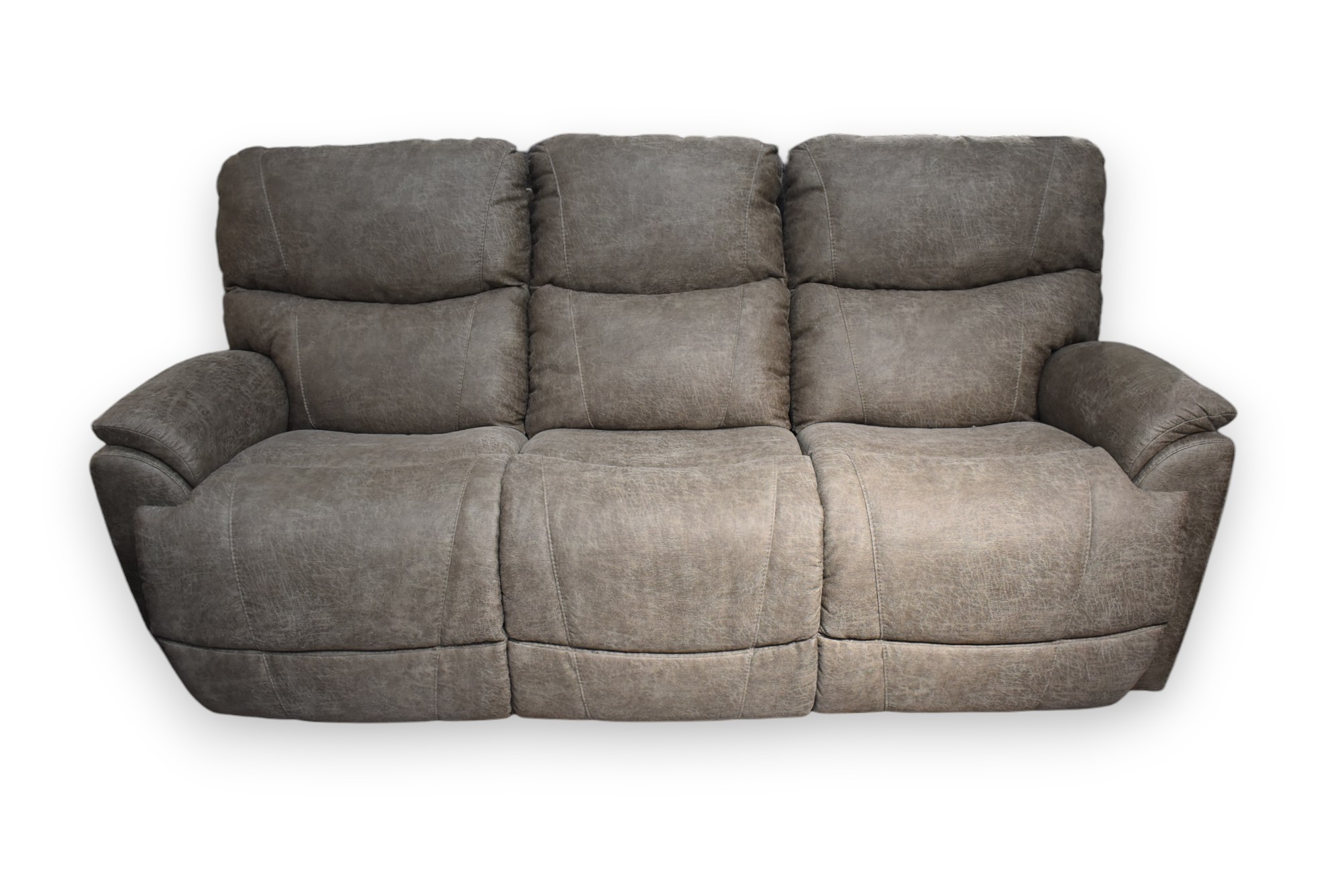 Trouper Power Reclining Sofa w/ Headrest & Lumbar